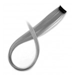 Extensie de par suvita simpla dreapta Vigurous de 50 cm cu clips SUV131 - Silver-Grey